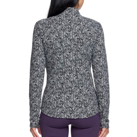 Spyder Ladies' Fleece Printed Half Zip, Multi (Black/White), Medium, NWT - Picture 3 of 16